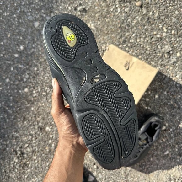 Nike Total Air Foamposite Max Tim Duncan black anthracite, size 9 OG BOX RARE - Picture 10 of 12